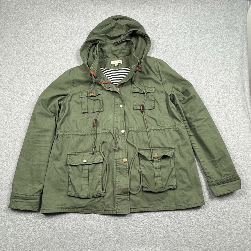 41 Hawthorn Utility Jacket Women's XXL Removable Hood Grunge Hippie Outdoor
